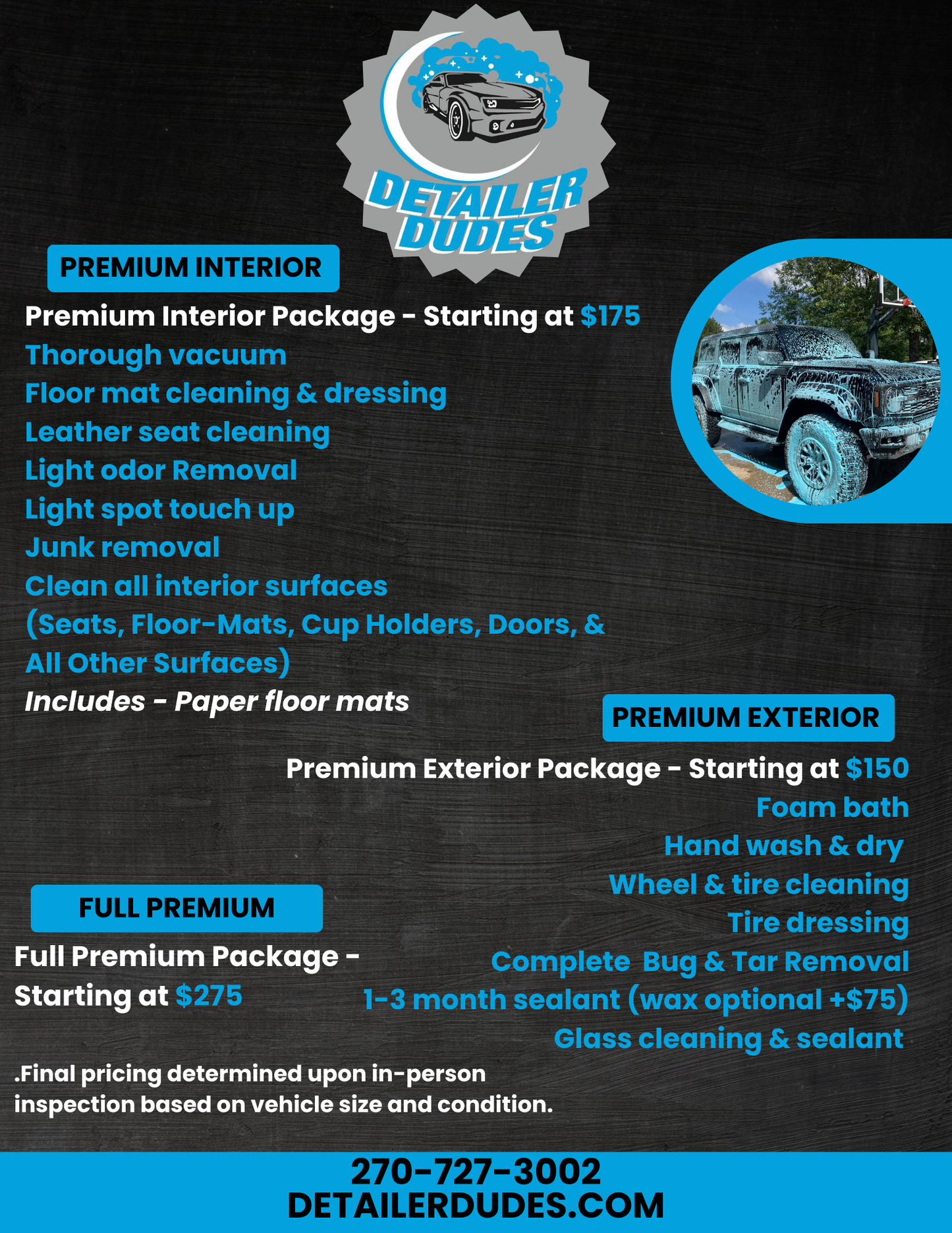 Premium Package